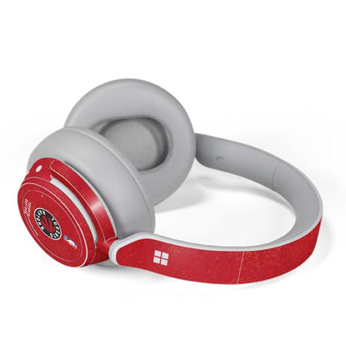 NBA Toronto Raptors Distressed Surface Headphones Skin
